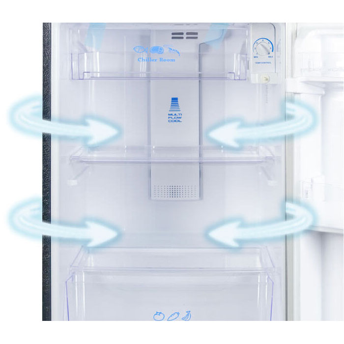 Aqua Kulkas Two Doors 169 Liter - AQR-251LK | AQR-D251